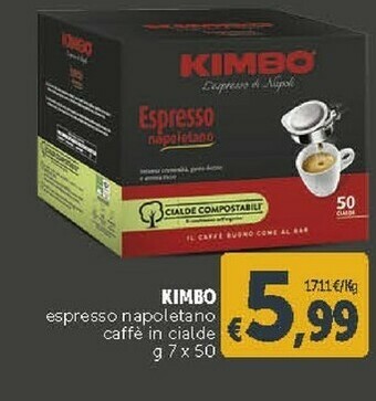 Deco Supermercati Kimbo Caffè Espresso Napoletano offerta