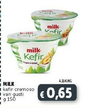 Deco Supermercati Milka Kefir Cremoso 150 G offerta