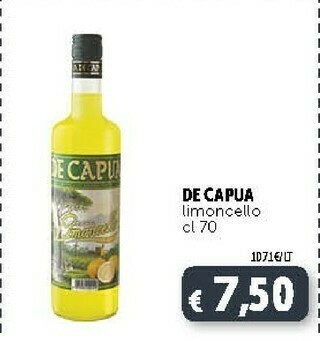 Deco Supermercati De Capua Limoncello Cl 70 offerta