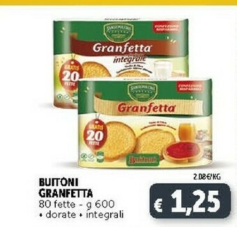 Buitoni Granfetta Con Farina Integrale 600 G(ml)