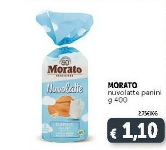 Deco Supermercati Morato Nuvolatte Panini 400 G offerta