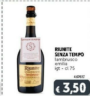 Riunite Lambrusco Senzatempo Emilia IGT 750 G(ml)