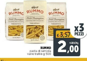 Deco Supermercati Rummo Pasta Di Semola 500 G offerta