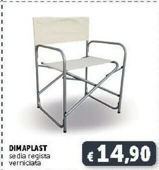 Deco Supermercati Dimaplast Sedia Regista offerta