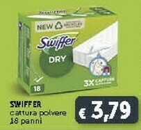 Deco Supermercati Swiffer Cattura Polvere 18 Panni offerta