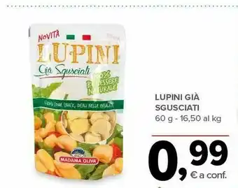 Todis Madama oliva Lupini Già Sgusciati 100% Benessere Naturale offerta