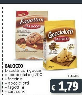 Deco Supermercati Balocco Gocciolotti Con Gocce Di Cioccolato 700 G(ml) offerta