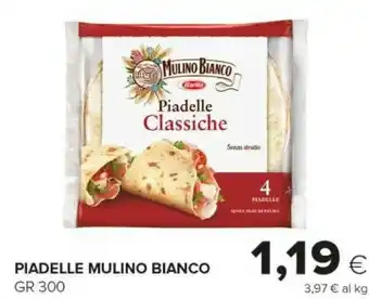Tigre Mulino Bianco Piadine offerta