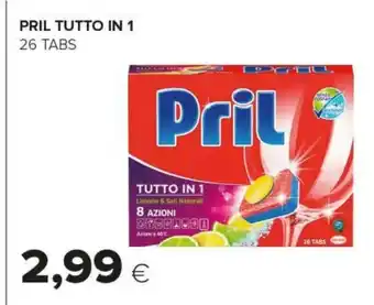 Tigre Pril Detersivo lavastoviglie offerta