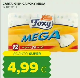 Tigre Foxy Carta igienica offerta