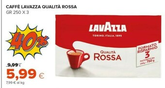 Tigre Lavazza Caffè offerta
