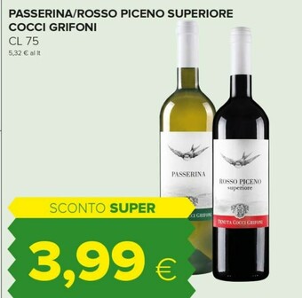 Tigre Vino rosso offerta