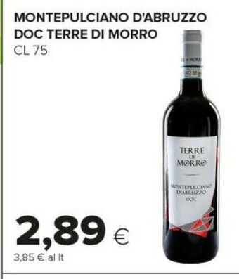Tigre Montepulciano d'Abruzzo offerta