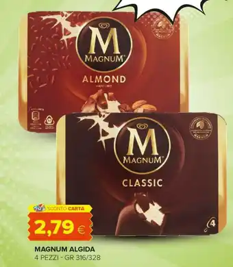 Tigre Algida Magnum Classic 316 G(ml) offerta