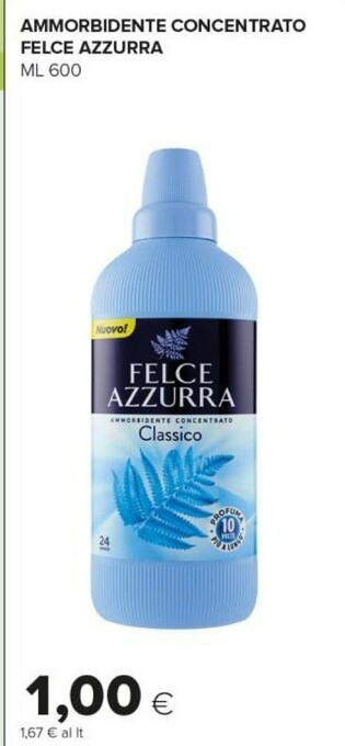 Tigre Felce Azzurra Ammorbidente offerta