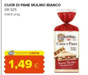 Tigre Mulino Bianco Pane offerta