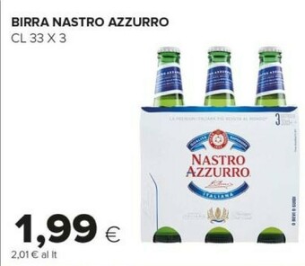 Tigre Nastro Azzurro Birra offerta