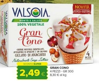 Tigre Valsoia Gelato offerta