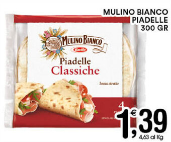 Gecop Mulino Bianco Piadelle 300gr offerta