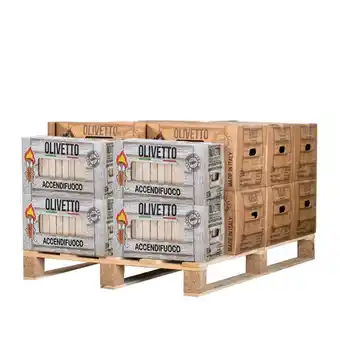 Leroy Merlin Legna di ulivo da ardere + legnetti accendifuoco in scatola - per barbecue e camino su bancale - 12 + 4 offerta
