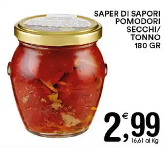 Gecop Saper Di Sapori Pomodori Secchi/Tonno 180gr offerta