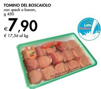 Bennet Caseificio Longo - Tomino Del Boscaiolo Con Speck 450 G(ml) offerta