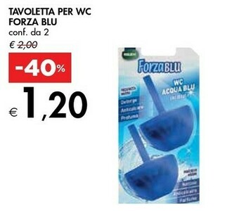 Bennet Forza Blu Tavoletta Per Wc offerta
