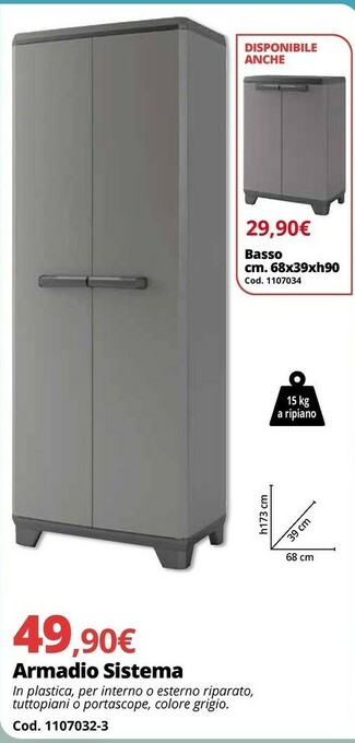 Brico Io Armadio Sistema offerta