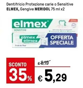 Elmex Dentifricio Protezione Carie O Sensitive, Meridol Gengive