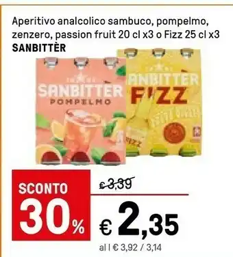 Iper La Grande Sanbitter Bitter offerta