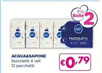 Acqua & Sapone Acqua & Sapone Fazzoletti offerta