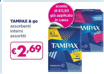 Tampax & Go Assorbenti Interni