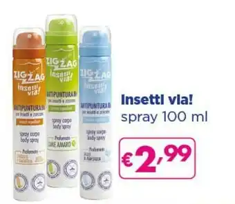 Acqua & Sapone Zig Zag Insetti Via offerta