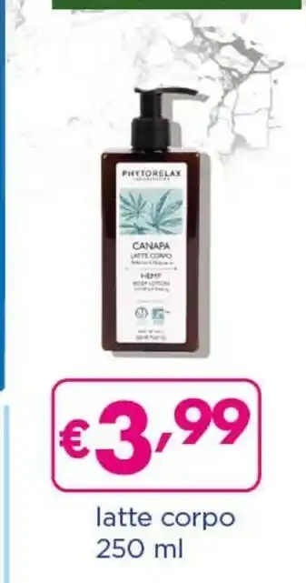 Acqua & Sapone Phytorelax Latte Corpo offerta