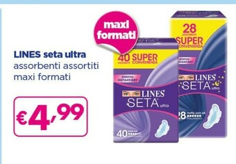 Acqua & Sapone Lines Seta Ultra Assorbenti offerta