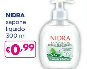 Acqua & Sapone Nidra Sapone Liquido offerta