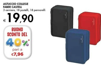 Bennet Faber Castell Astuccio College offerta