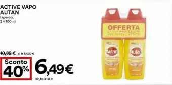 Coop Autan Active Vapo offerta