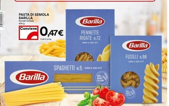 Coop Barilla Fusilli N°98 500 G(ml) offerta