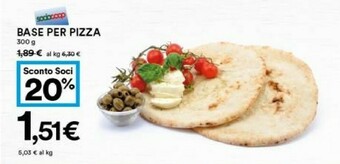 Coop Coop Base Per Pizza offerta