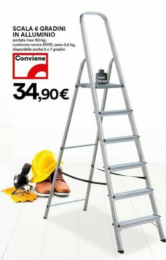 Coop Scala Scale in alluminio offerta