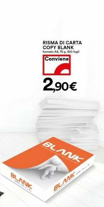 Coop Blank Carta offerta