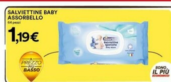Coop Salviettine Baby Assorbello offerta