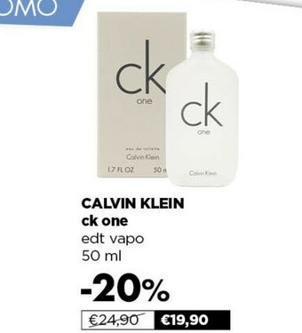 Acqua & Sapone Calvin Klein Profumi offerta