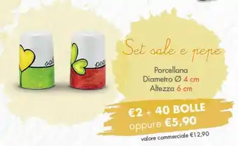 Acqua & Sapone Egan Set Sale E Pepe offerta