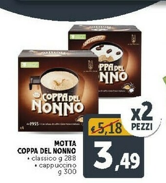 Deco Supermercati Motta Coppa Del Nonno Classica offerta