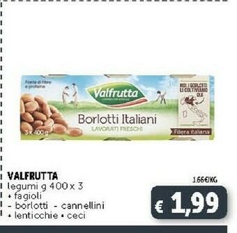 Valfrutta Borlotti Italiani Lavorati Freschi