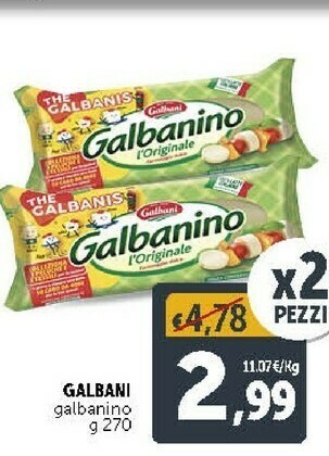 Deco Supermercati Galbani No 270 G(ml) offerta