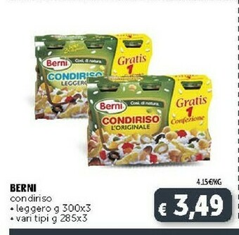 Deco Supermercati Berni Condiriso Leggero 300 G(ml) offerta