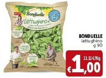 Deco Supermercati Bonduelle Lattughino offerta